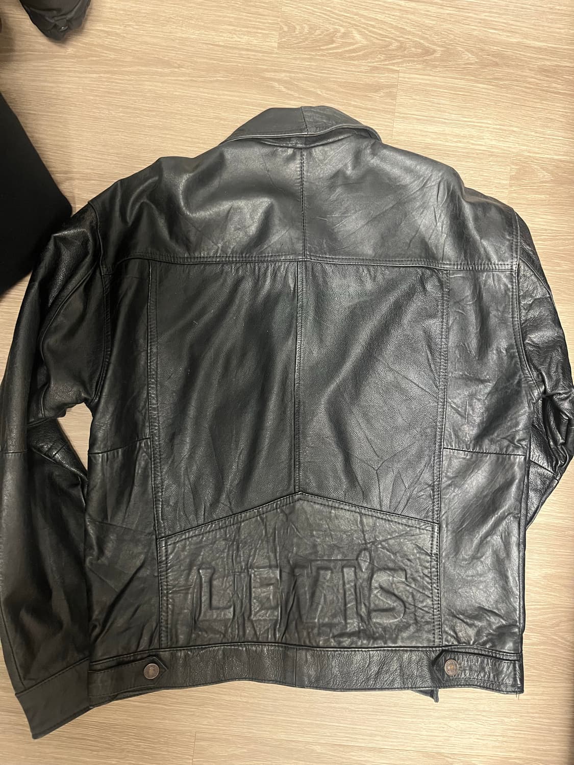 리바이스 레더 트러커 자켓 상품이미지3