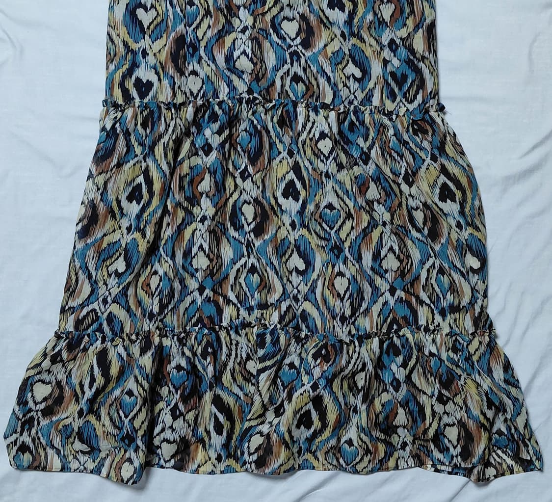 [정품/희귀] LAUTREAMONT 에스닉 패턴 맥시 원피스(38) 상품이미지5