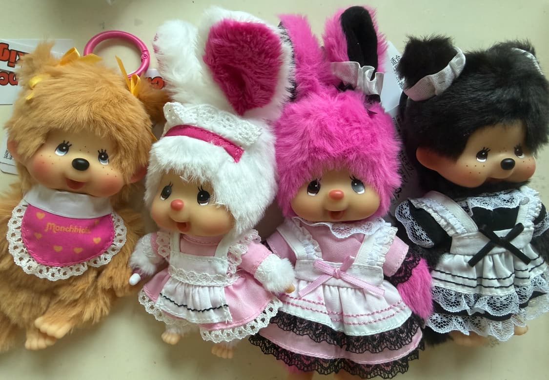 홍콩 몬치치 키링 새제품 상품이미지1