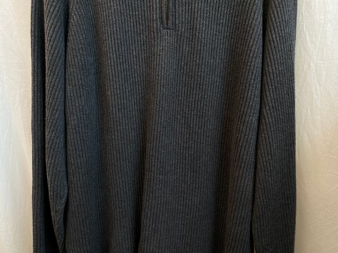 GAP 딥그레이 집업 니트(MEN XL) 상품이미지3