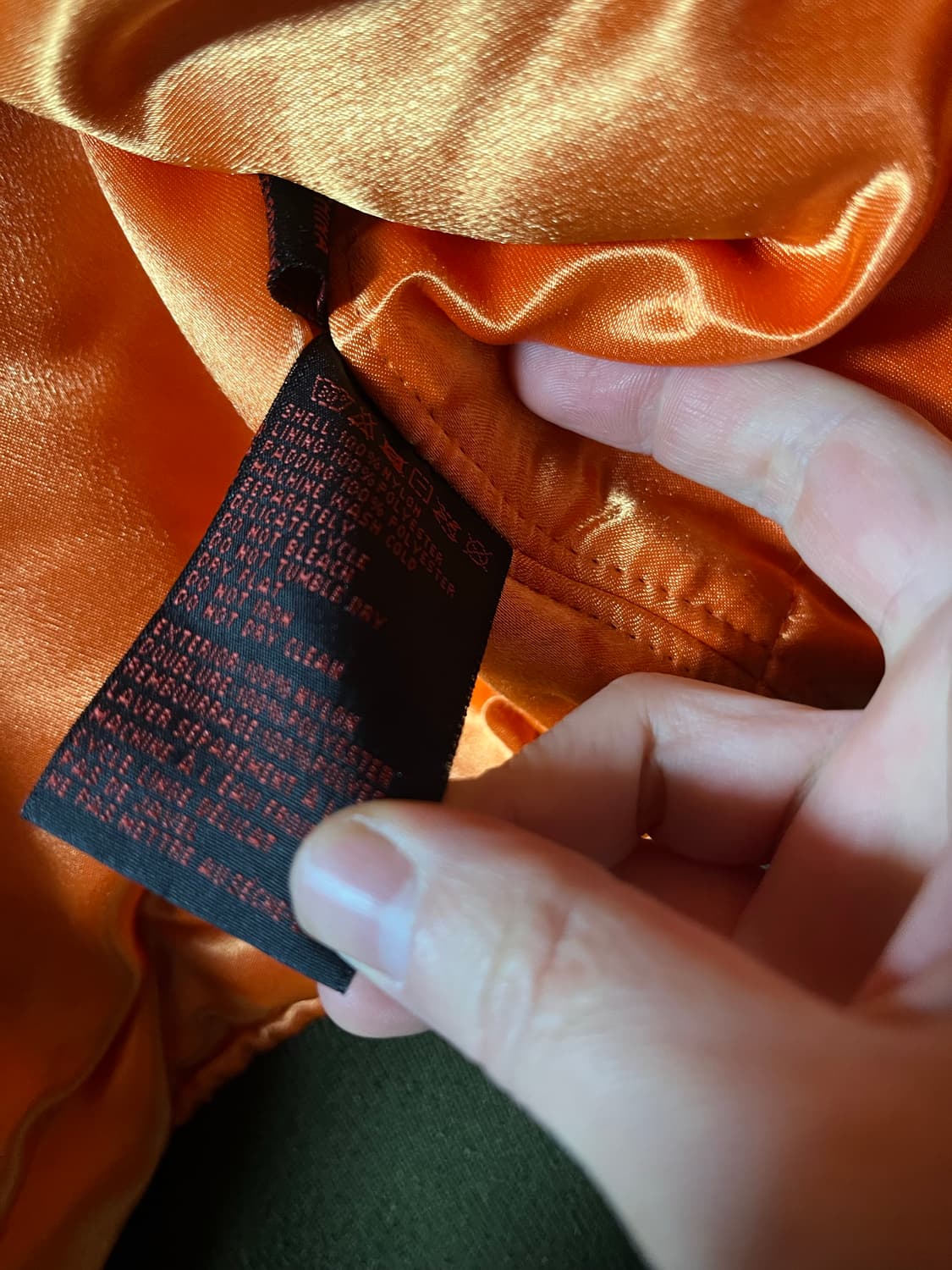 Schott 쇼트 패치워크 ma-1 상품이미지5