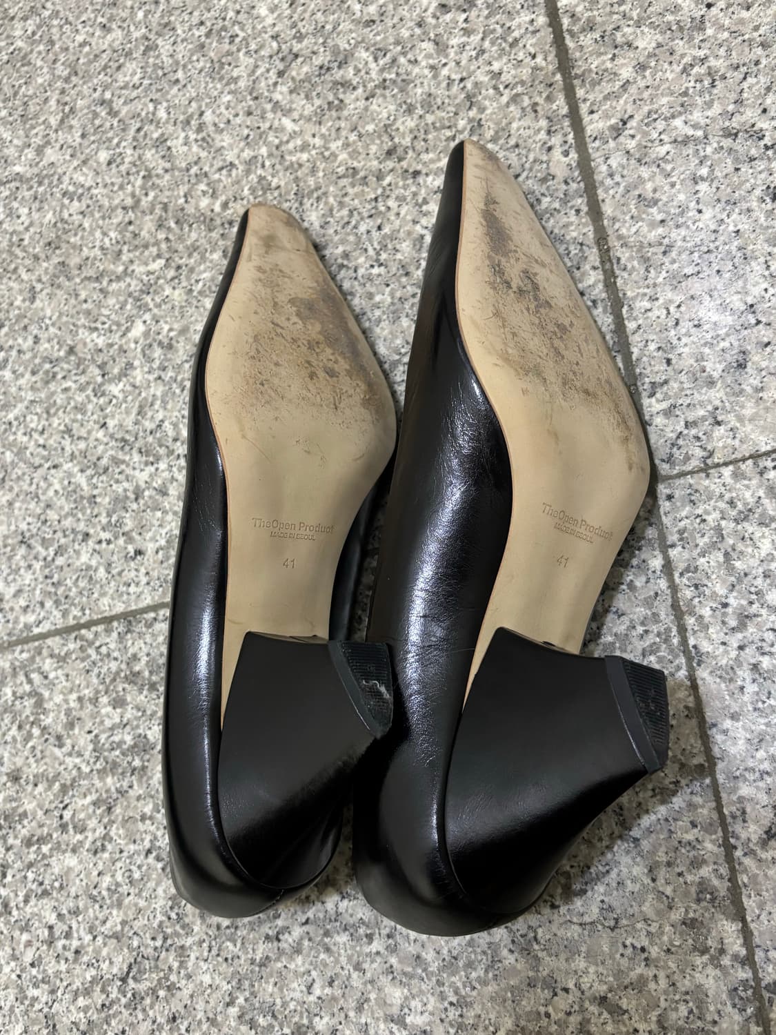 더오픈프로덕트 블랙 힐 (새상품) 상품이미지3