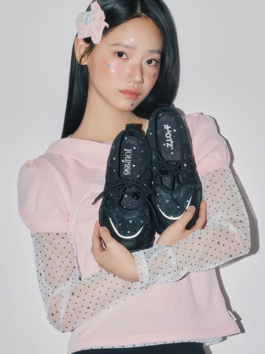 오찌X유희 로미타 플랫폼 발레리나 메리제인 FLOTGA1W84 상품이미지2