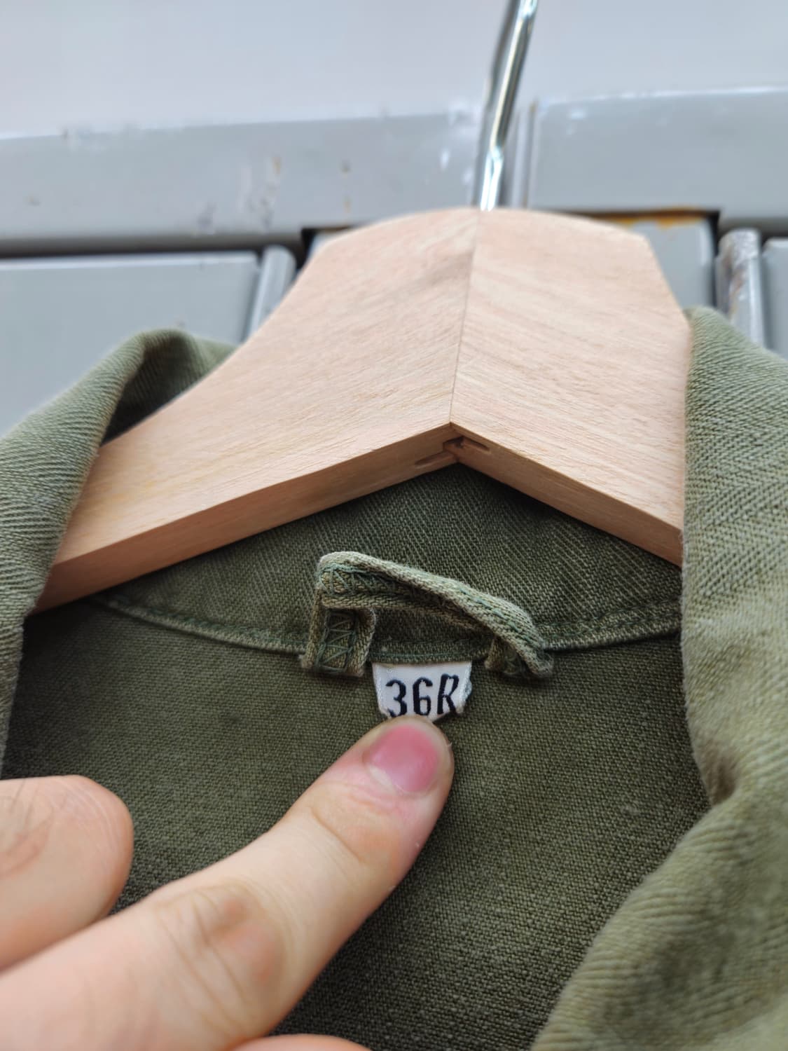 1950's WW2 13star Coverall 38R 커버올 미군 상품이미지10