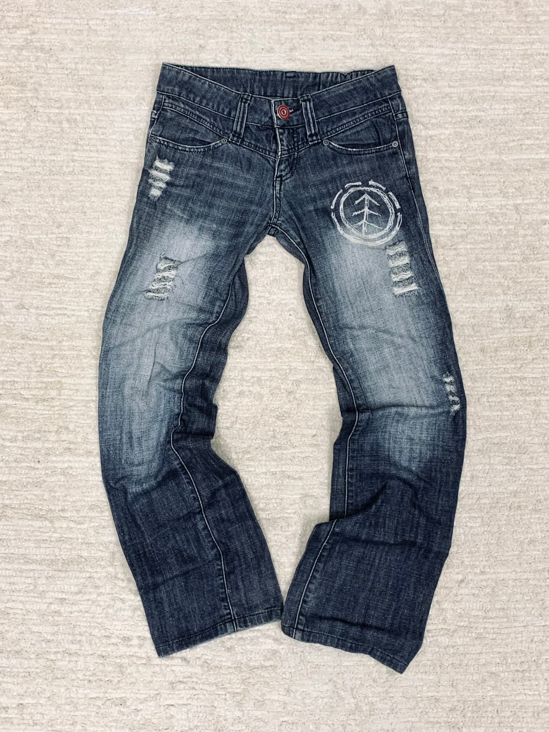 Element Gray Low-Rise Jeans 상품이미지1