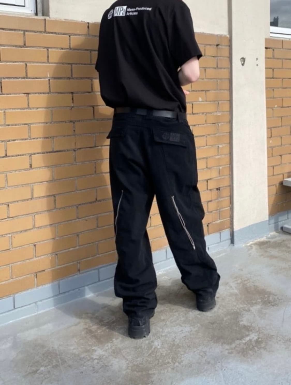 플라스틱프로덕트 MPa 웨이브 지퍼 팬츠 S사이즈 팝니다 상품이미지2