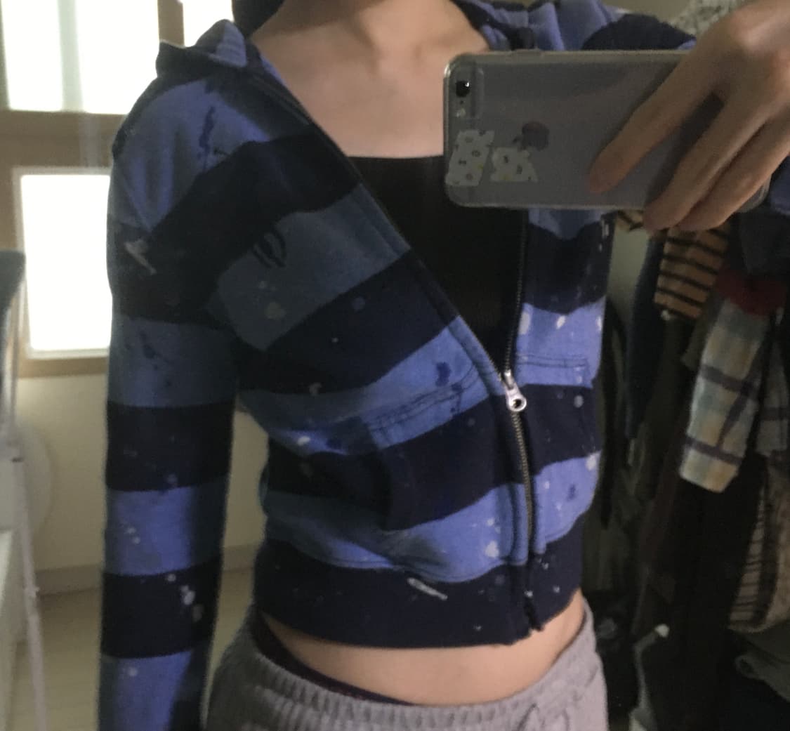 Polo Ralph Lauren stripe crop hood zipup 상품이미지6