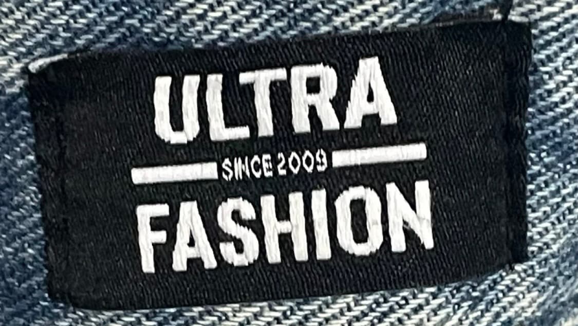 (ULTRA FASHION)버클 디테일 와이드 데님 팬츠 L 상품이미지2