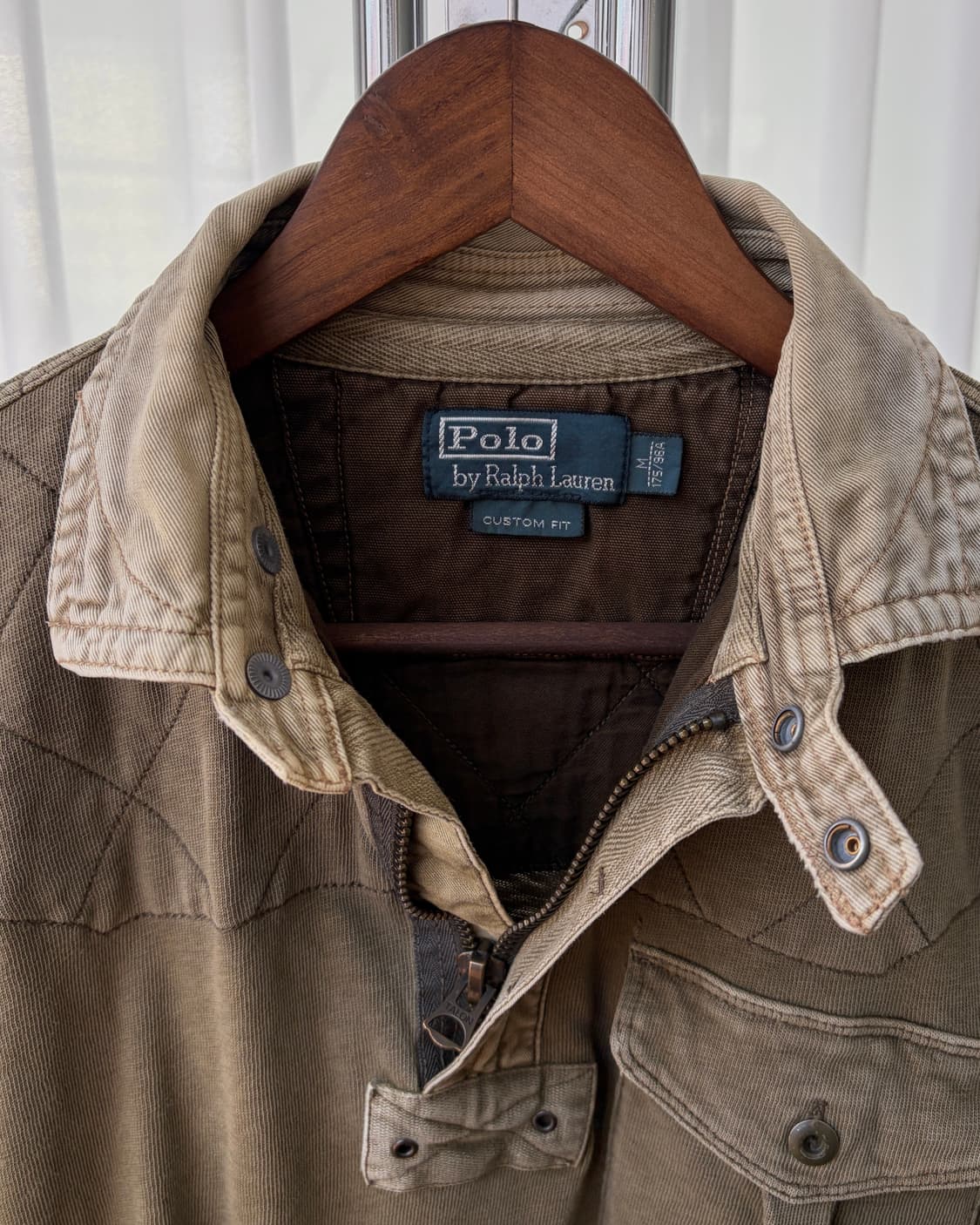 [M]폴로 랄프로렌 밀리터리 엘보 숄더 헨리넥 셔츠 상품이미지9