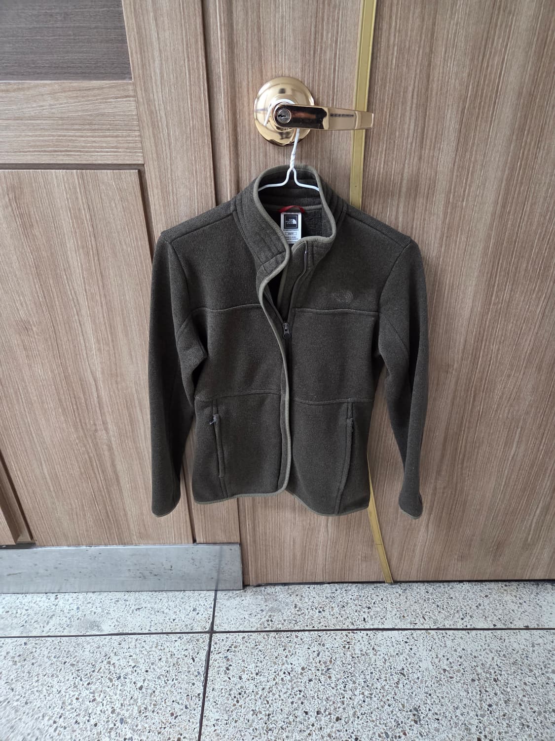 노스페이스 여성 브라운 기모 자켓 상품이미지1