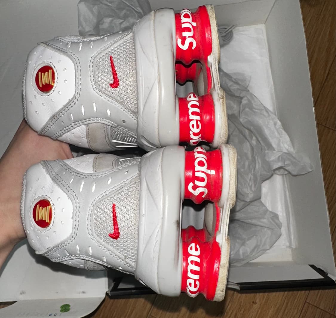 슈프림 나이키 샥스라이드2 화이트 상품이미지10