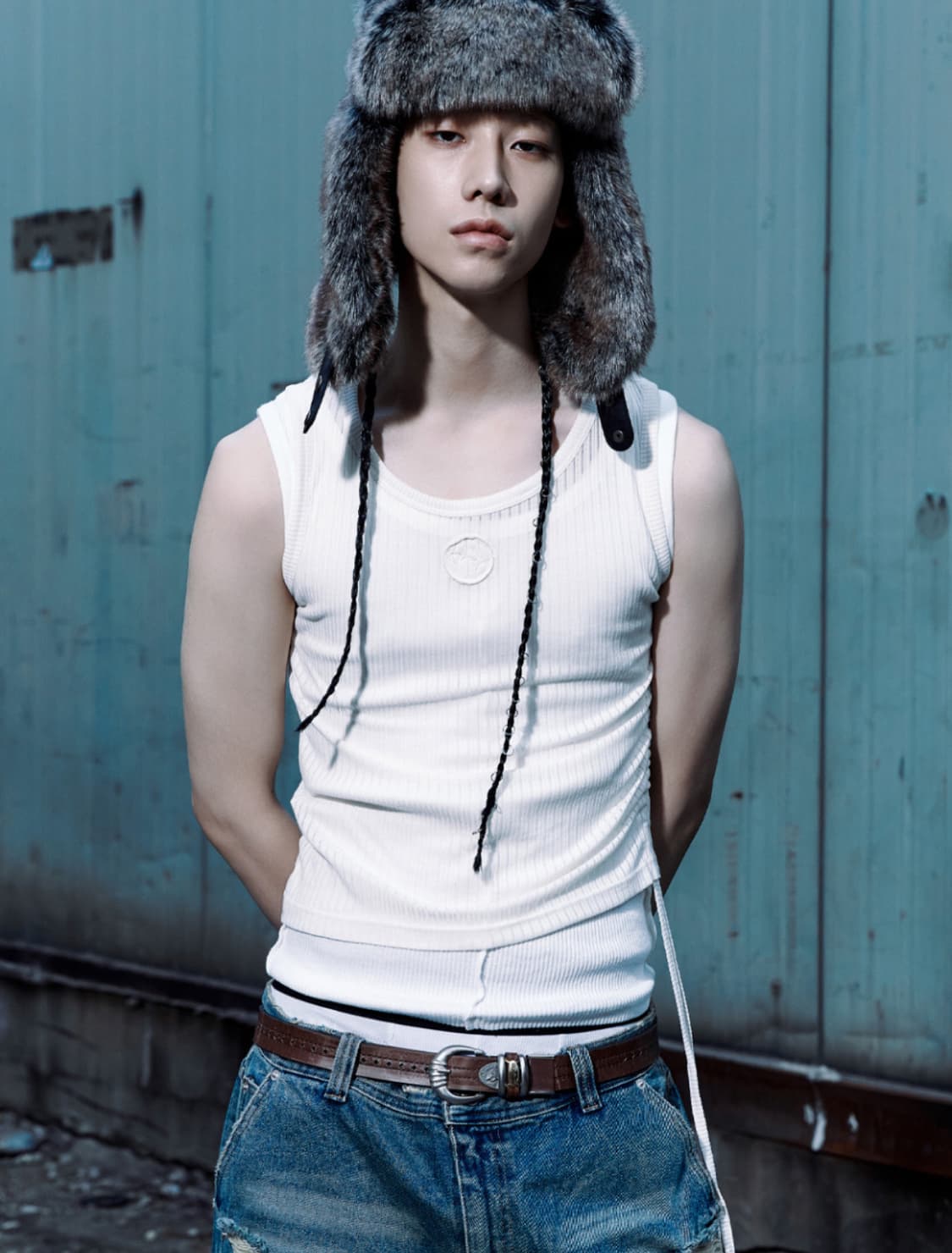 (새상품)레씨토 퍼 트루퍼 햇 브라운 상품이미지4