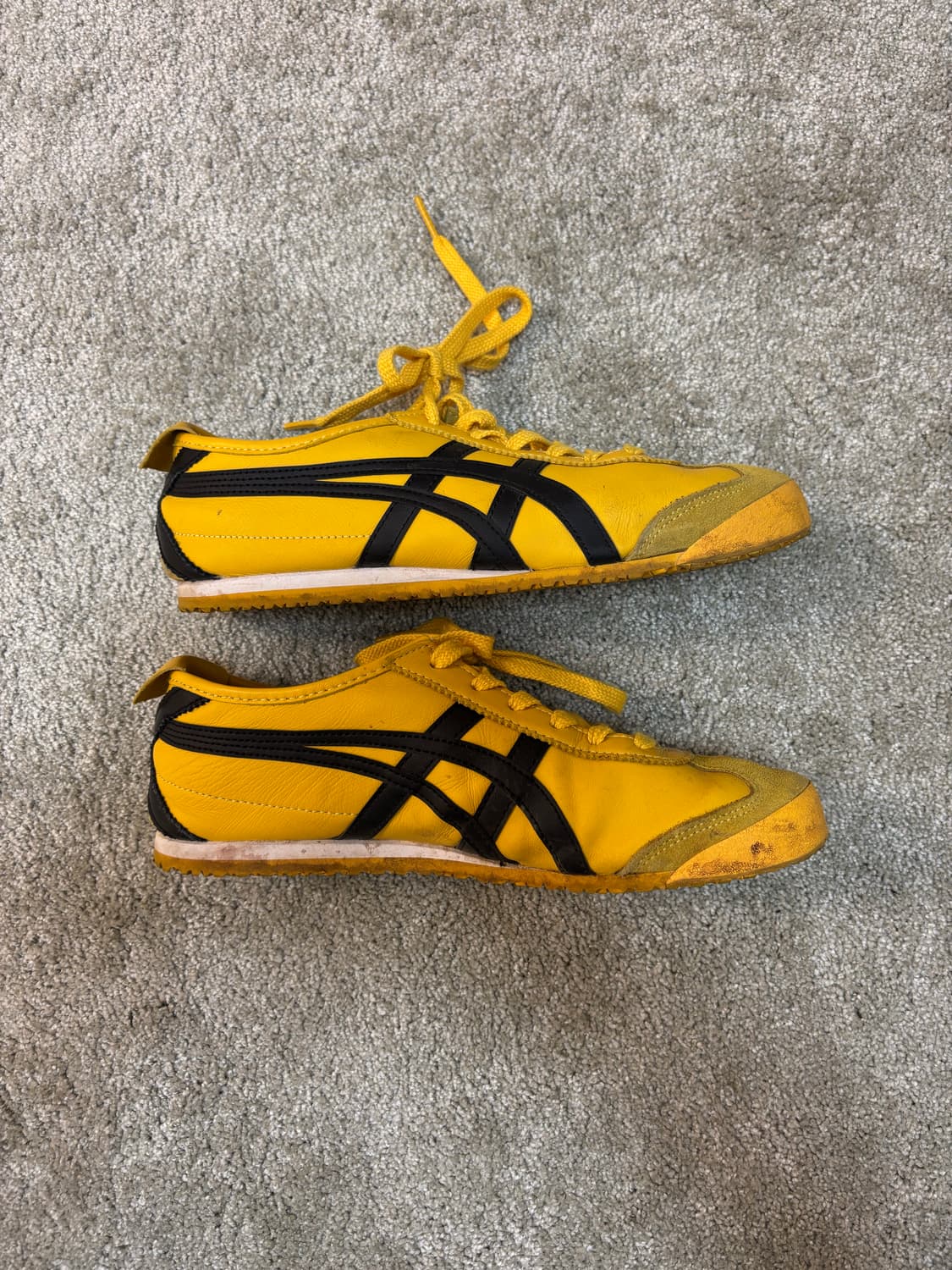 오니츠카 타이거 멕시코 66 옐로우 블랙(250) 상품이미지3