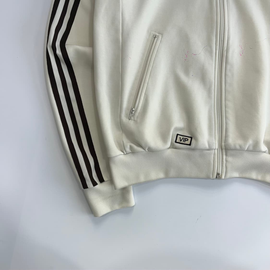 Adidas 아디다스 아이보리 브라운 베켄하우어 져지 상품이미지4