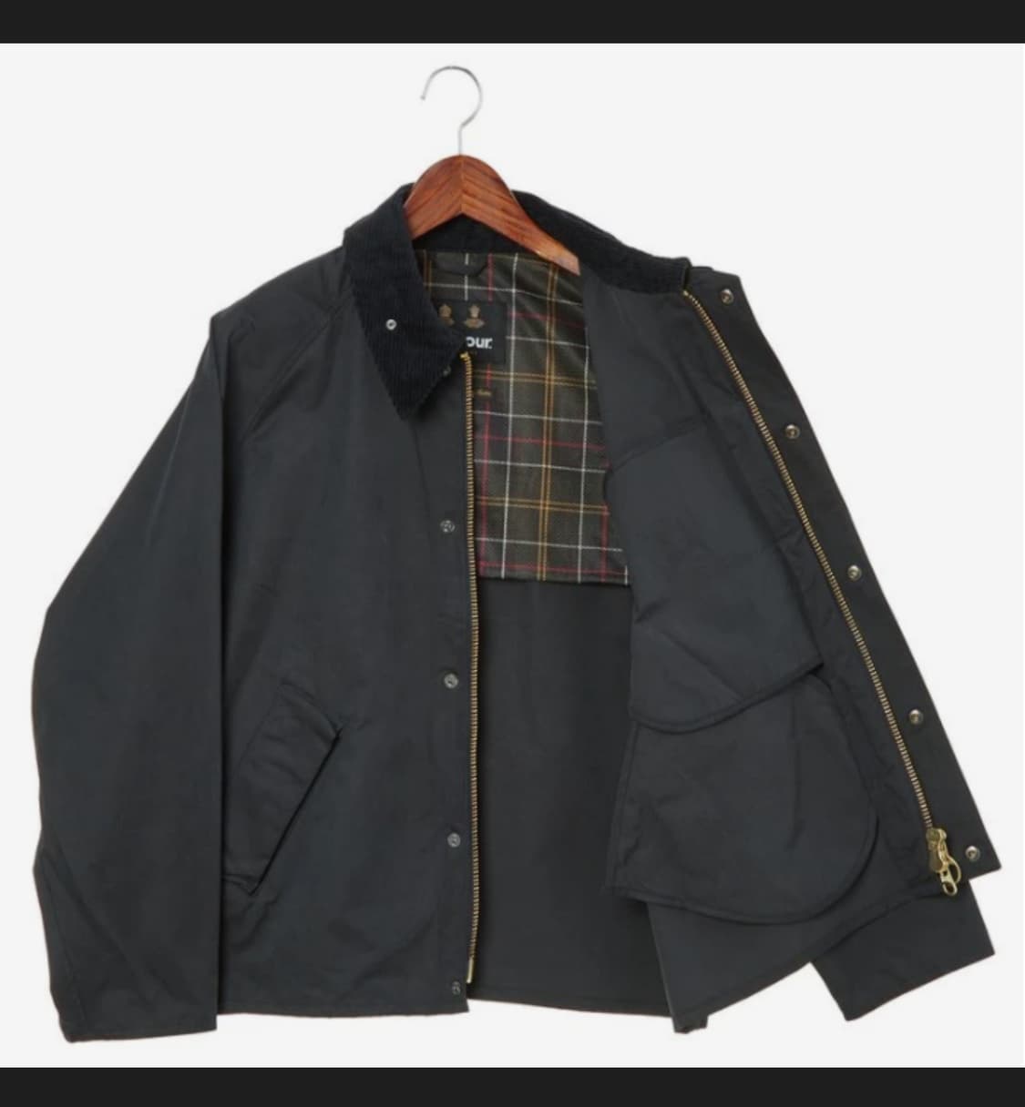 바버 트랜스포트 캐쥬얼 네이비 42 상품이미지1