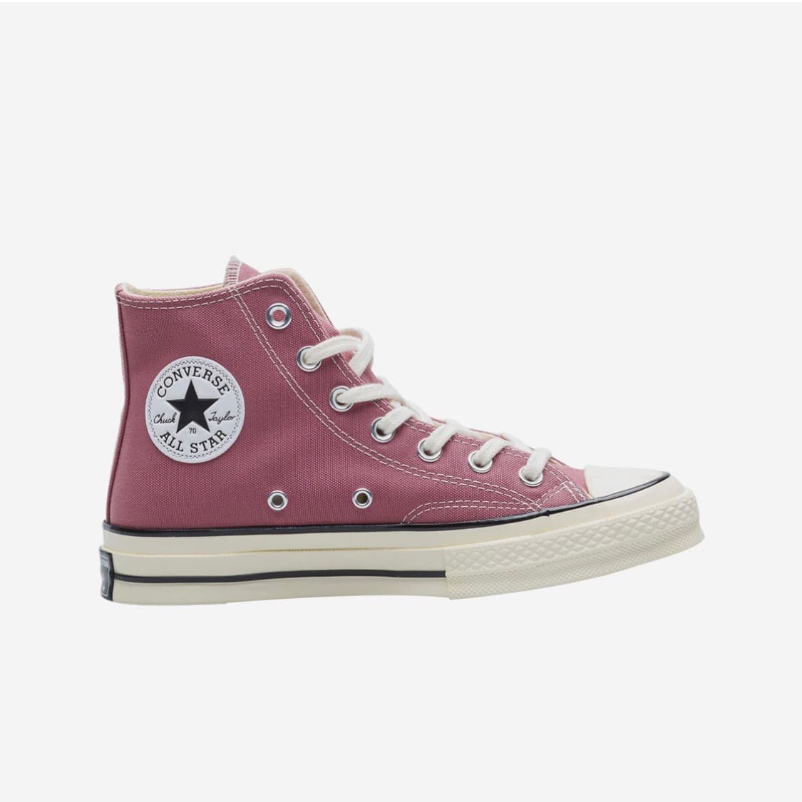 컨버스 척 70 빈티지 캔버스 하이 스니커즈 신발 핑크 아우라 240mm 상품이미지1