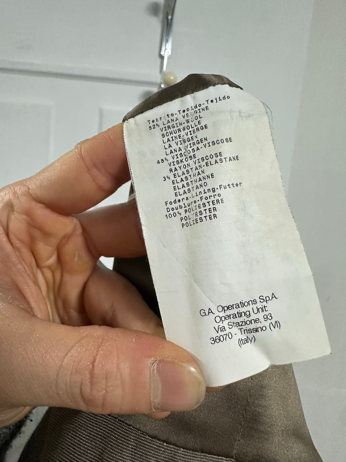 아르마니꼴레지오니 디테일 자켓 상품이미지5