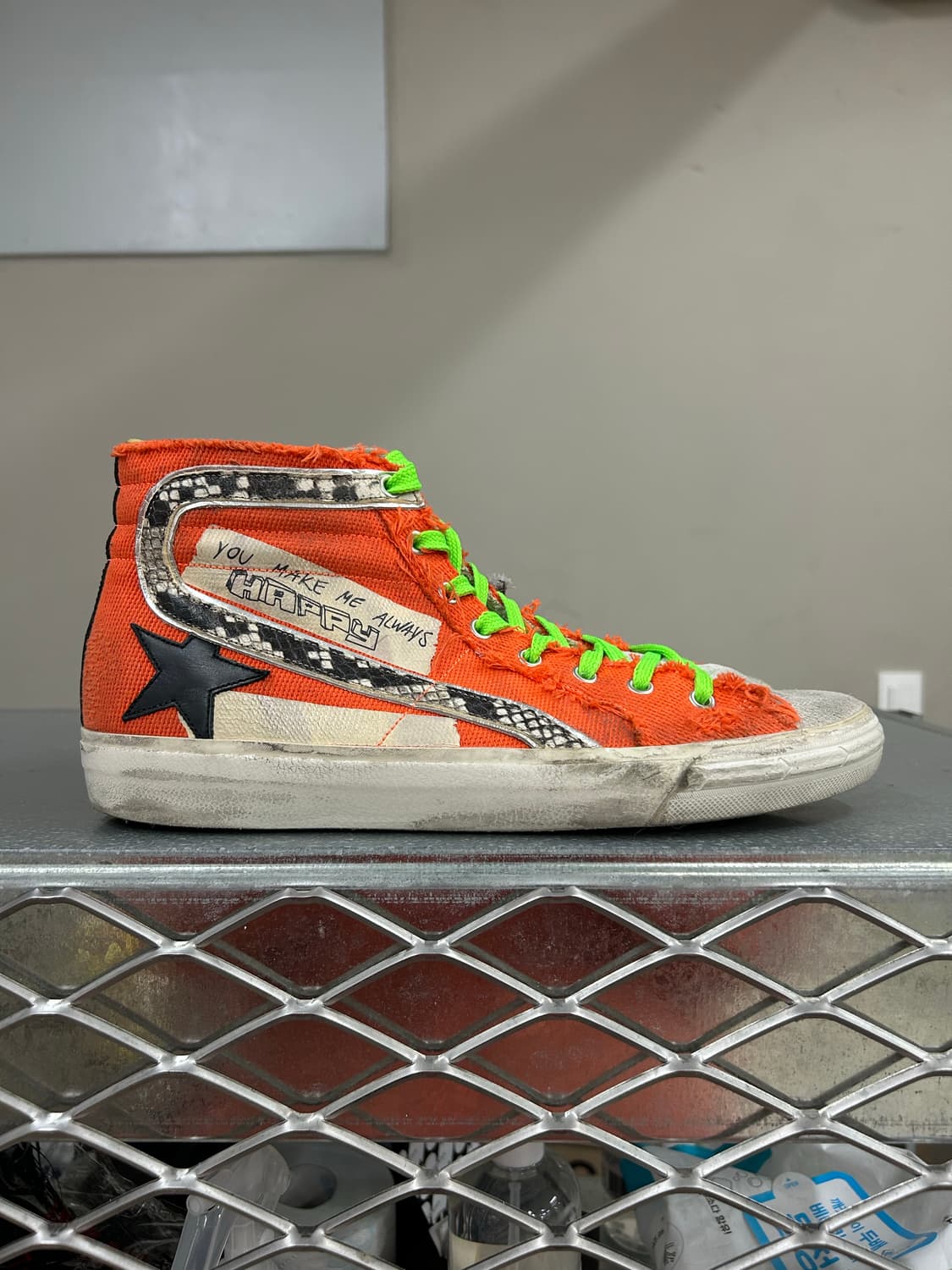 골든구스 오렌지 캔버스 43 상품이미지4