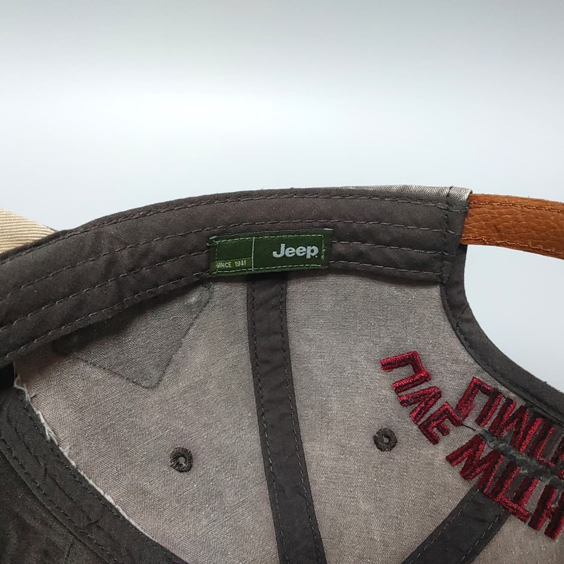 지프 JEEP 정품 빈티지 모자 K-376 상품이미지6