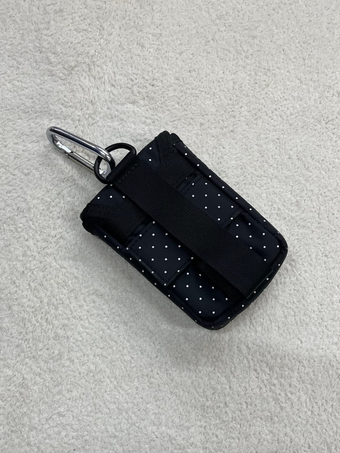 포터 도트 파우치 지갑 블랙 상품이미지5