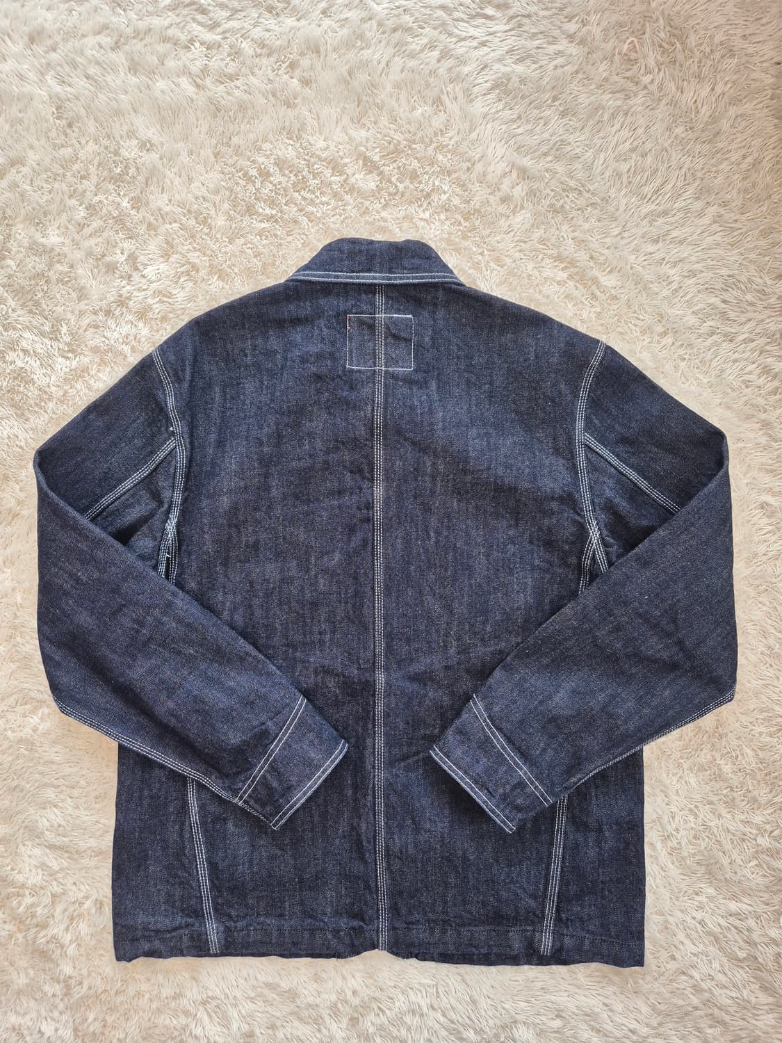 아웃스탠딩 데님 커버올 자켓 상품이미지2