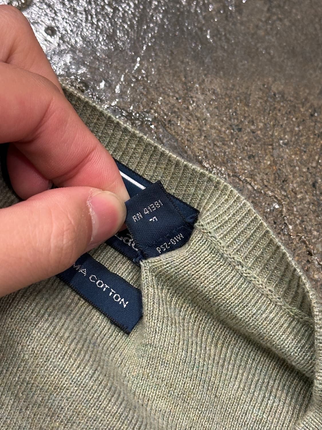 폴로 랄프로렌 브이넥 니트 XL 상품이미지5