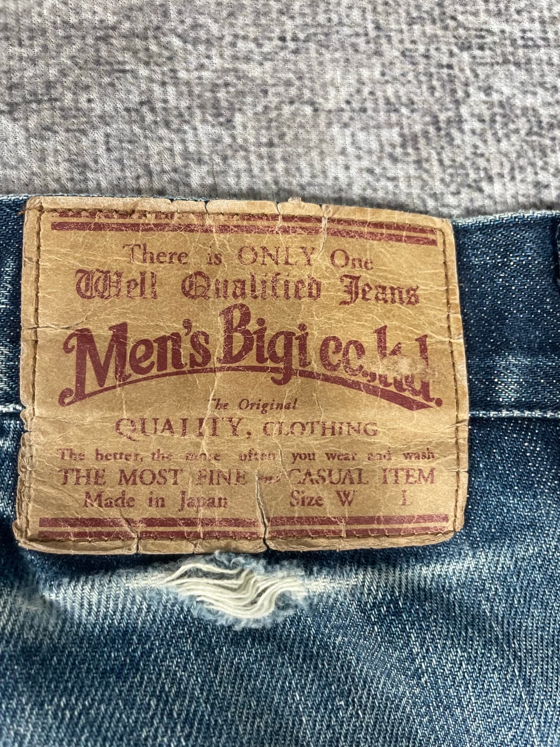 Japan vtg Bigi 데님팬츠 상품이미지8