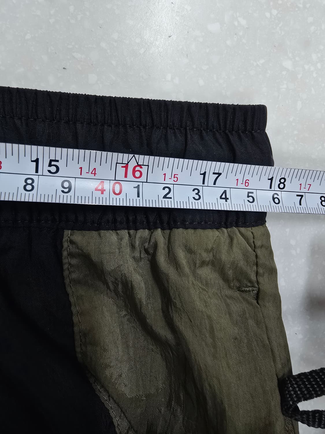 나이키조던 스포츠 잼 웜업 블랙/카키 트랙 팬츠 상품이미지7