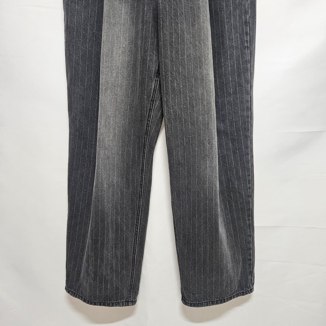 데케트 decet 스트라이프 와이드 데님팬츠 28 상품이미지3