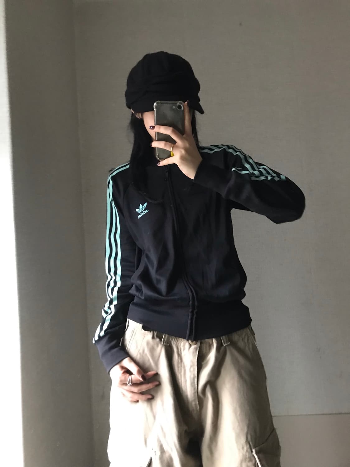 아디다스 블랙 민트 져지 상품이미지5