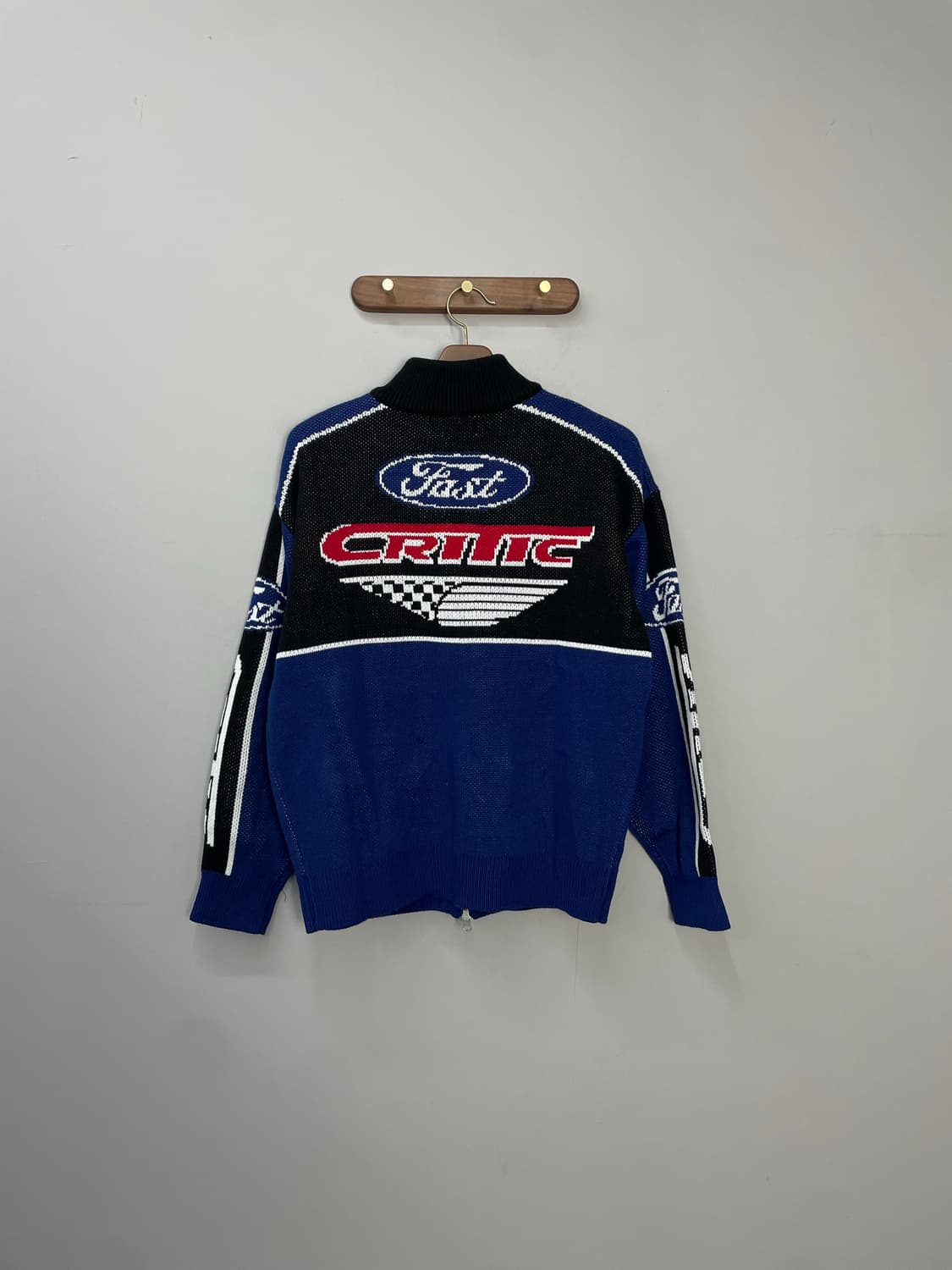 크리틱 레이싱 니트 집업 H1201 상품이미지5