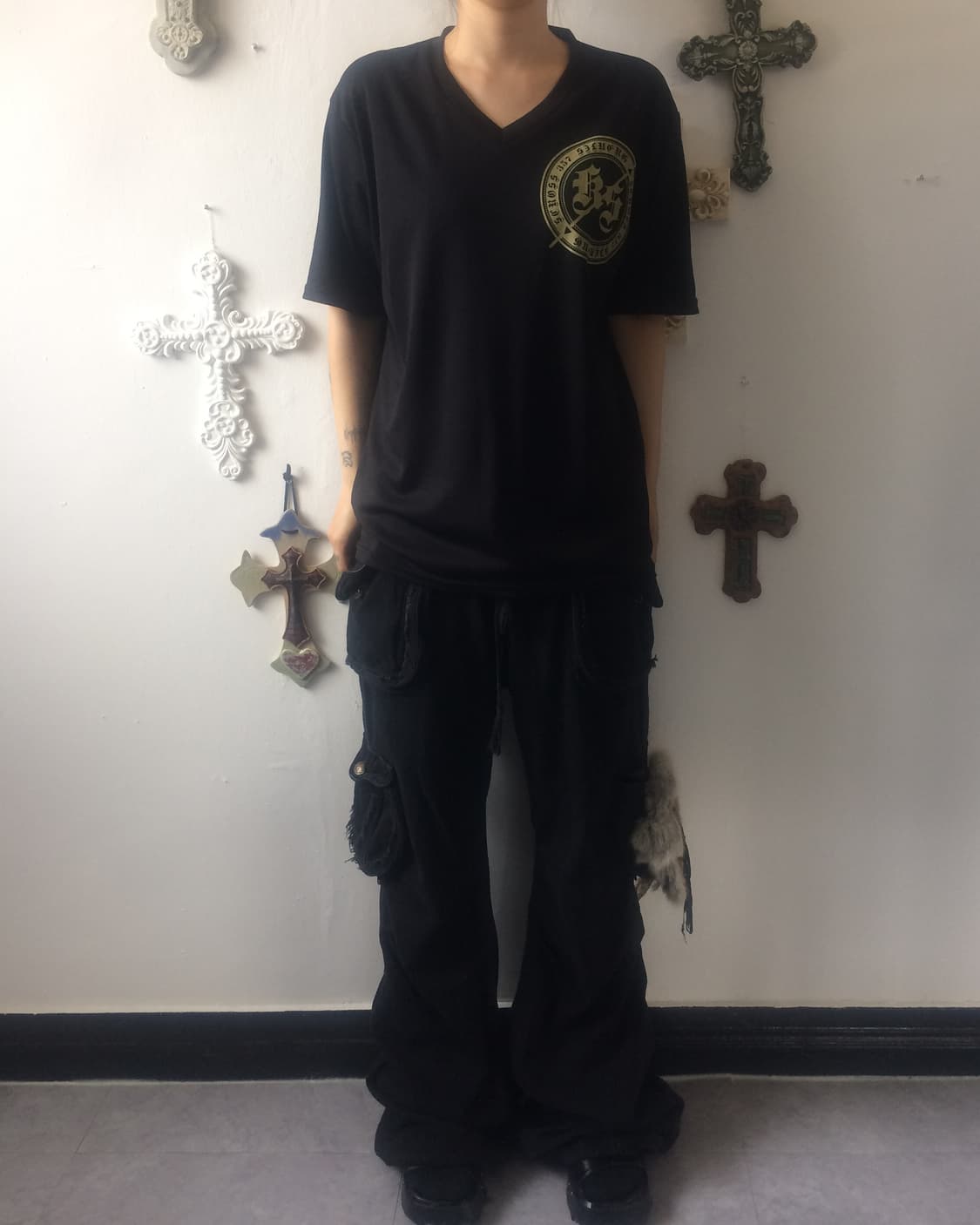 Back printing track t shirt 상품이미지5