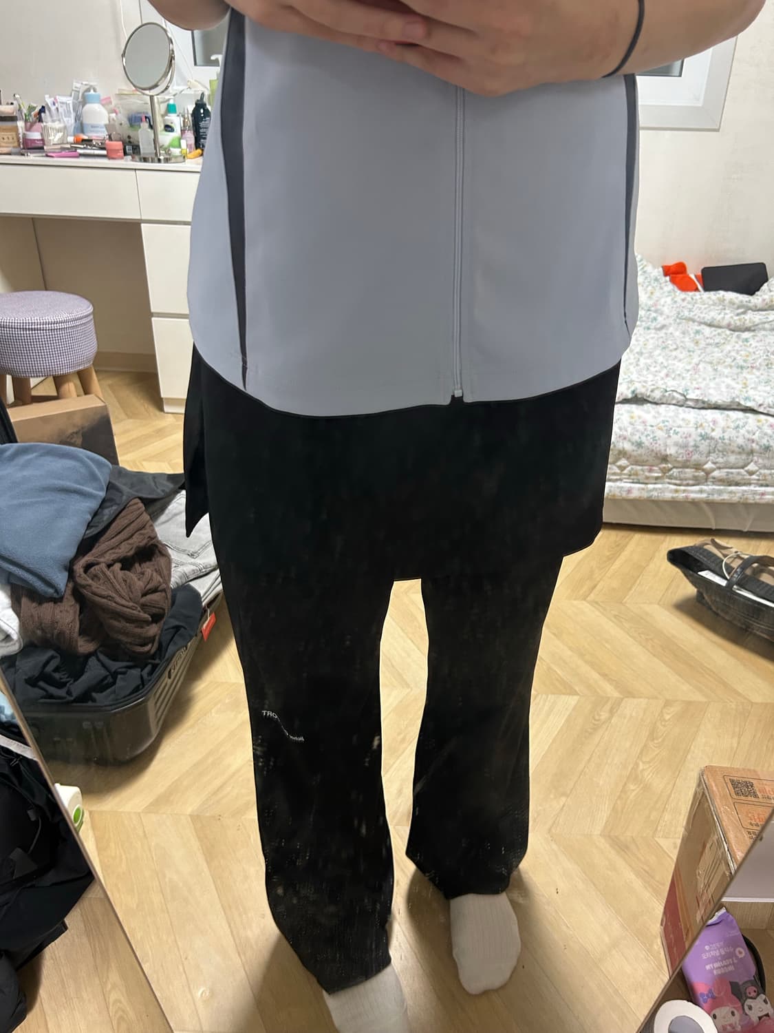 Jichoi 지초이 25-001 레이어드 팬츠 3사이즈 상품이미지1