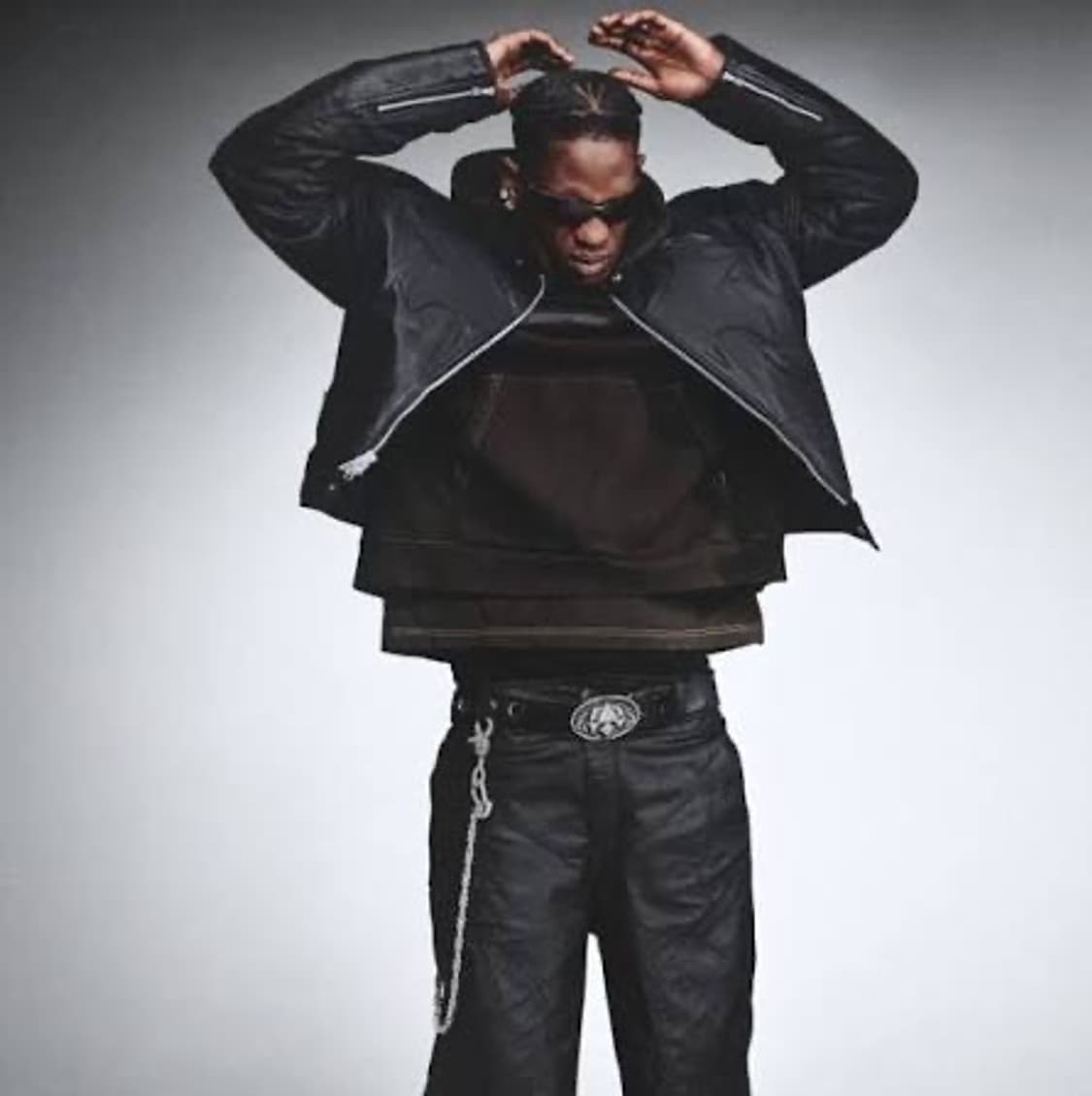 조던 X 트래비스 스캇 왁스드 자켓 블랙 신품 무료배송 상품이미지1