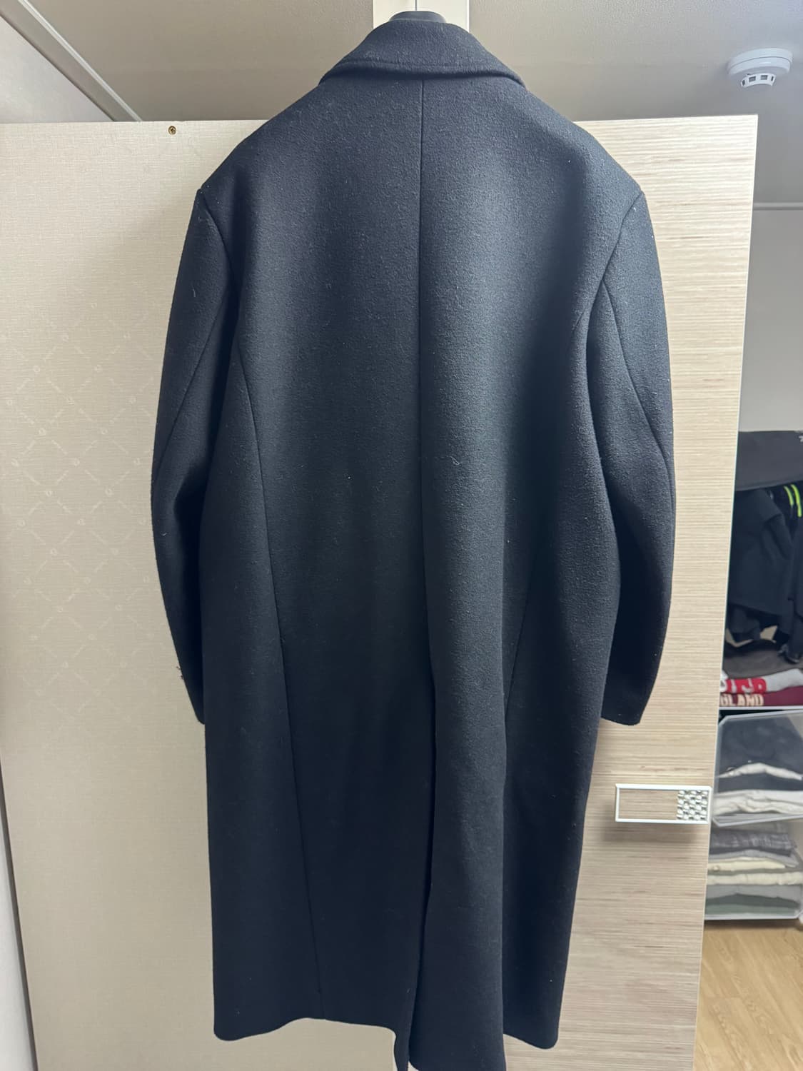 수아레 / 울 블렌드 더블 갱코트 블랙 / L 상품이미지2