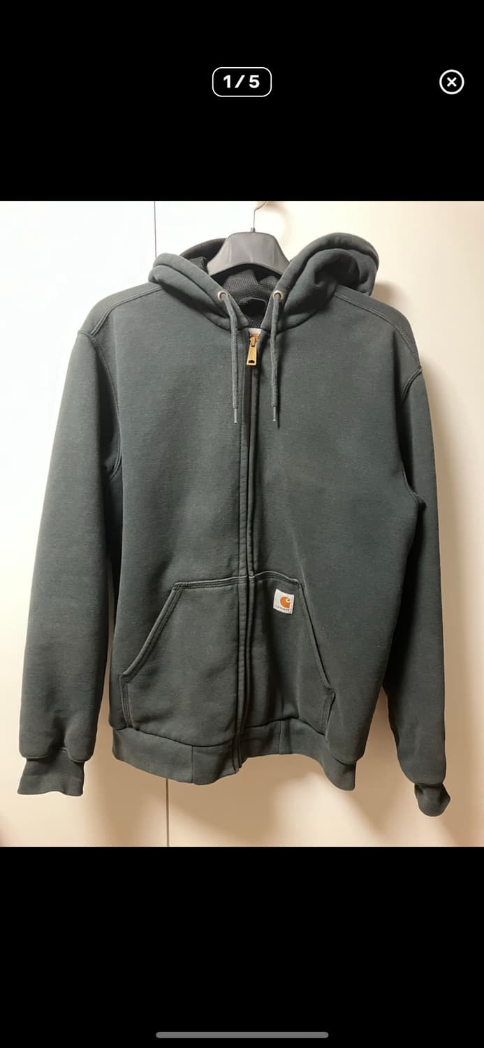 칼하트 써멀 후드집업 상품이미지1