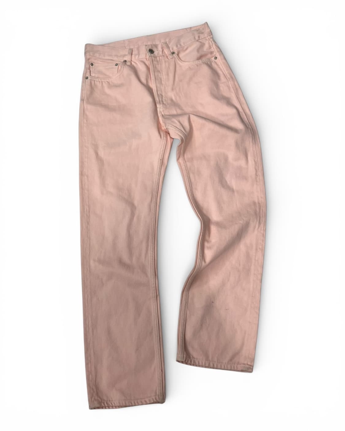 산드로 연살구빛 데님 면 팬츠 30 상품이미지2