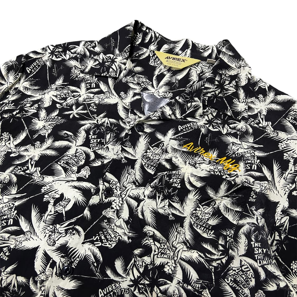 Avirex Palm Pattern 1/2 Shirts 상품이미지3