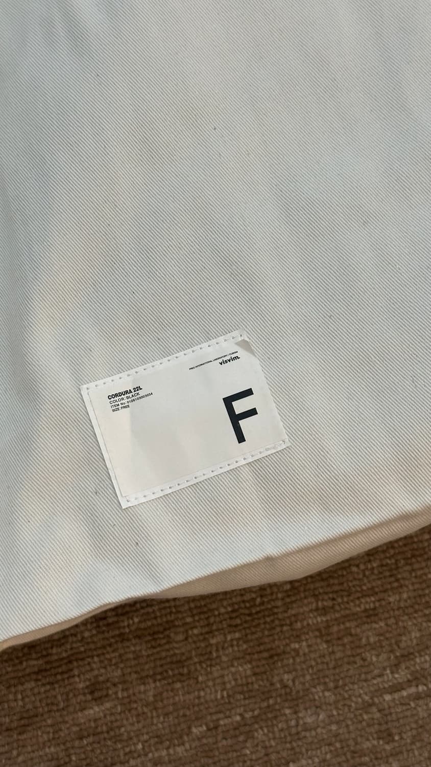 26ss 비즈빔 코듀라 22L 백팩 상품이미지5