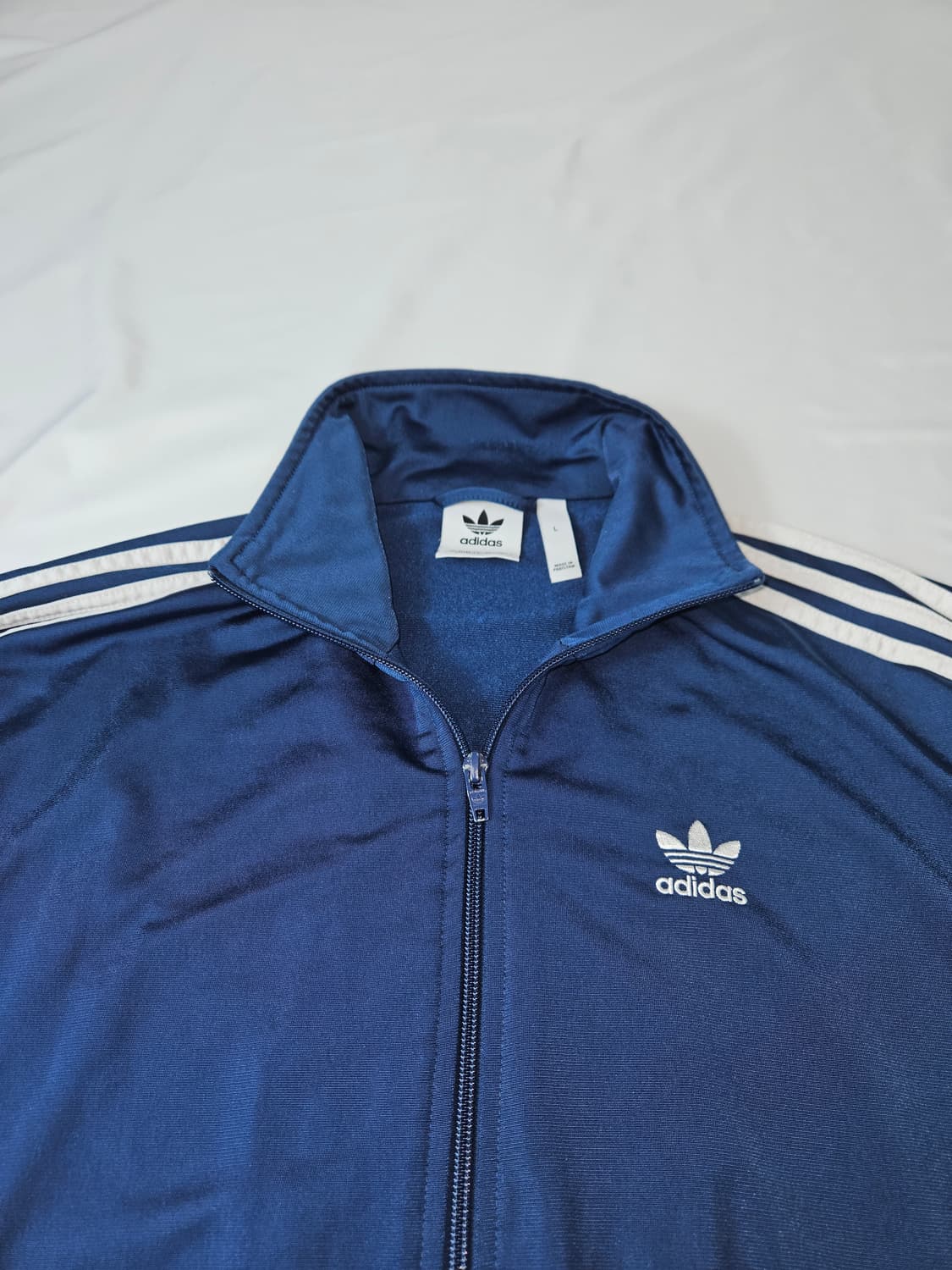 아디다스 오리지널 져지 파이어버드 베켄바우어 자켓 희귀색상 코랄블루 L 상품이미지2