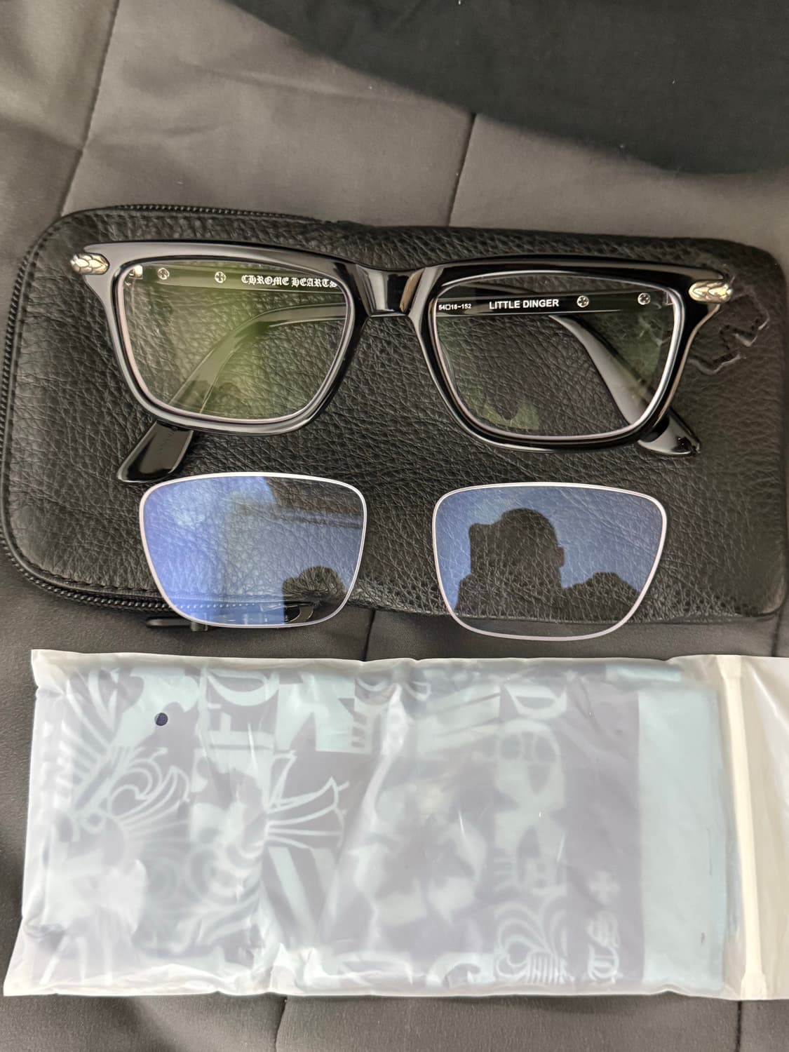크롬하츠 리틀딩거 블랙 실버 상품이미지1