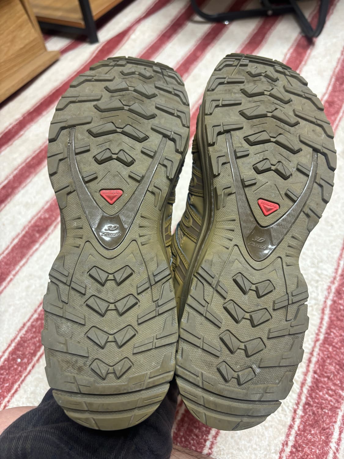 살로몬 xa 프로 3d 코요테 브라운 다크어스 270 상품이미지3