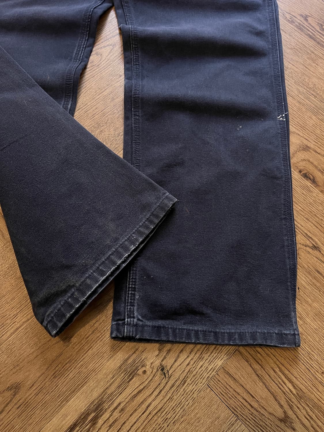 [31]칼하트 USA 미드나잇 네이비 빈티지 워싱 카펜터 워크 팬츠 상품이미지3