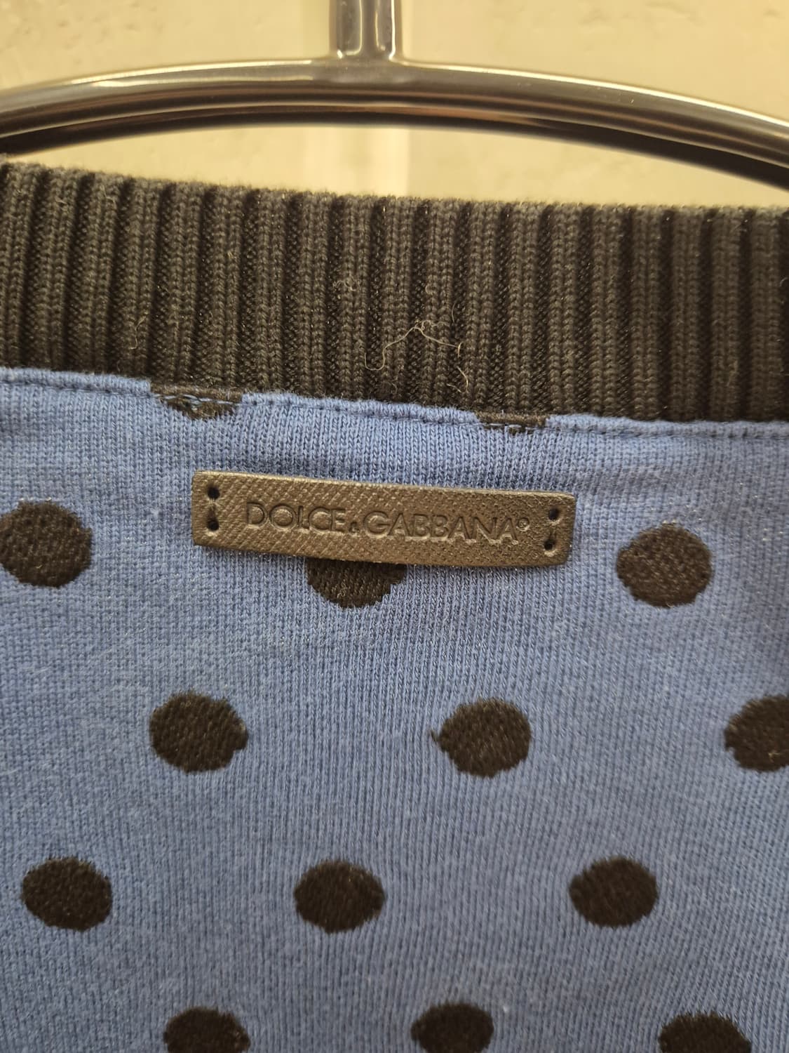 돌체앤가바나 블루 도트 스웻셔츠 46 상품이미지4