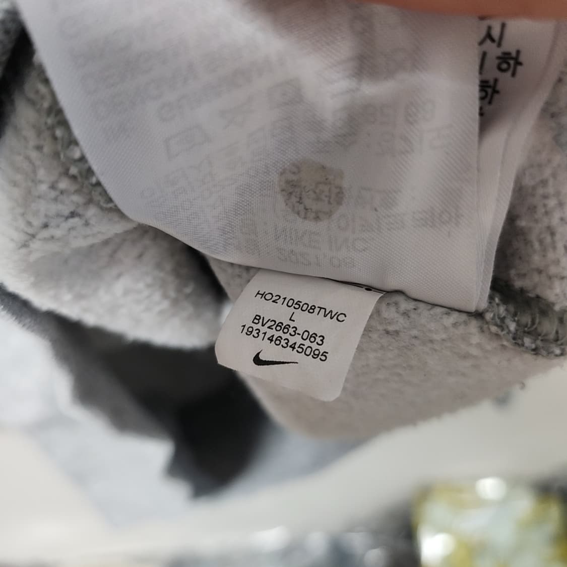 [100] 나이키 스우시 기모 맨투맨 상품이미지6