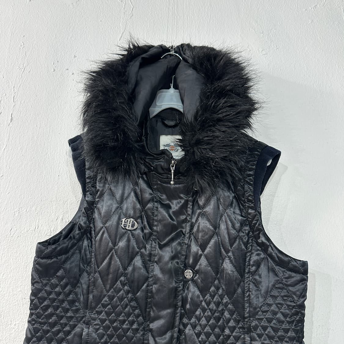 할리데이비슨 퀼팅 조끼 여성M 상품이미지2