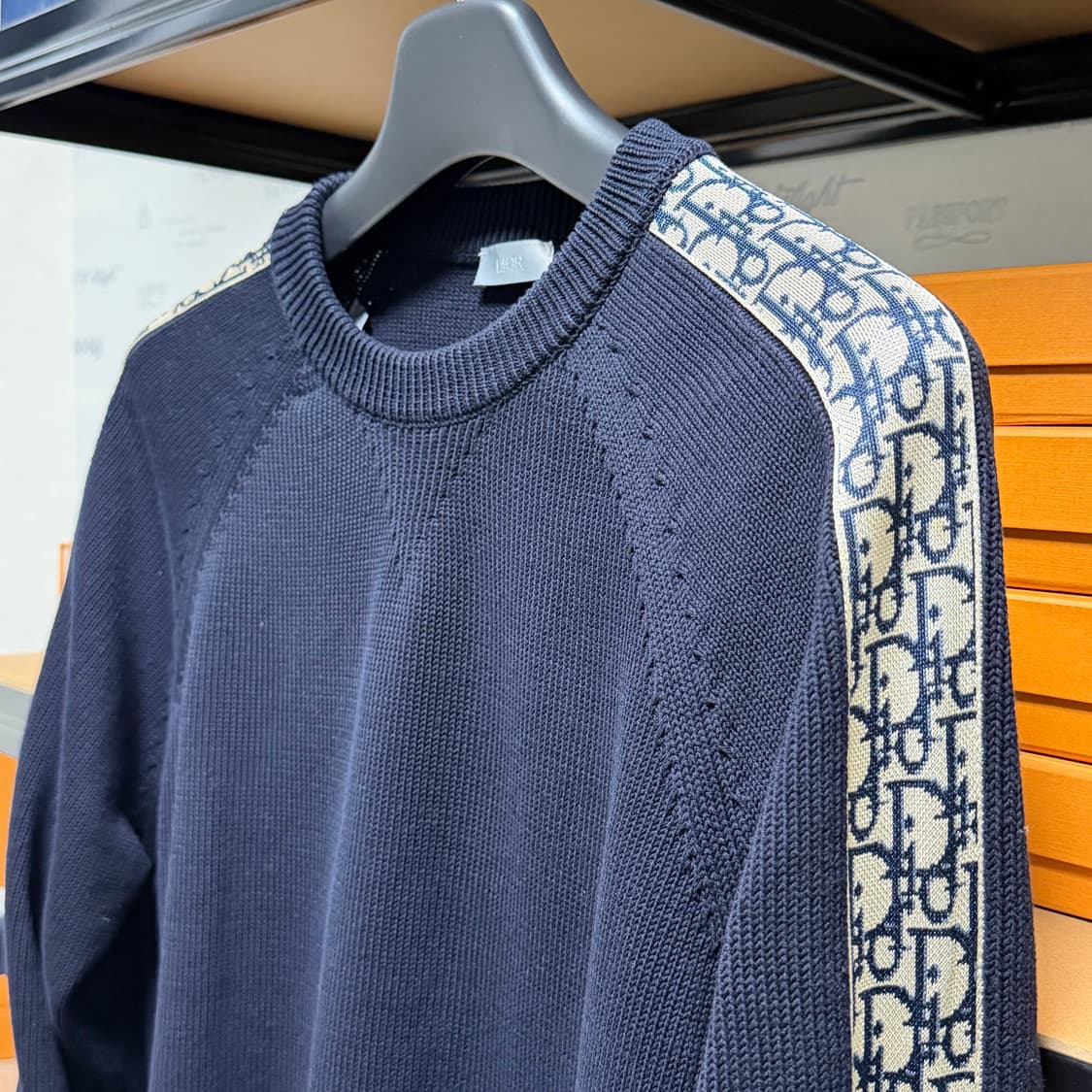 [새상품급] 디올 오블리크 인서트 니트M 상품이미지6