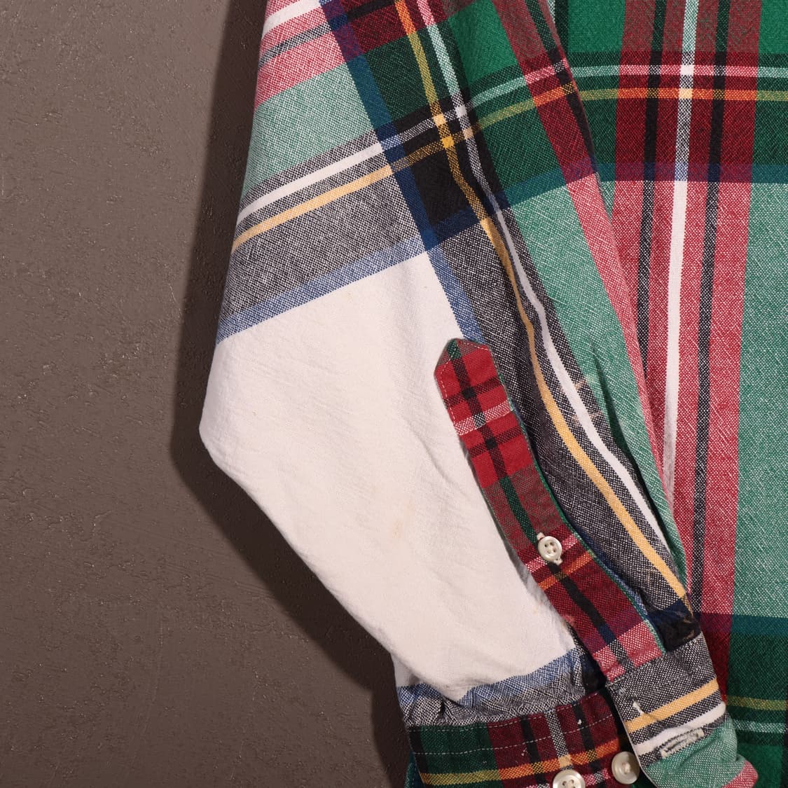 90s 갭 코튼 체크셔츠 상품이미지5