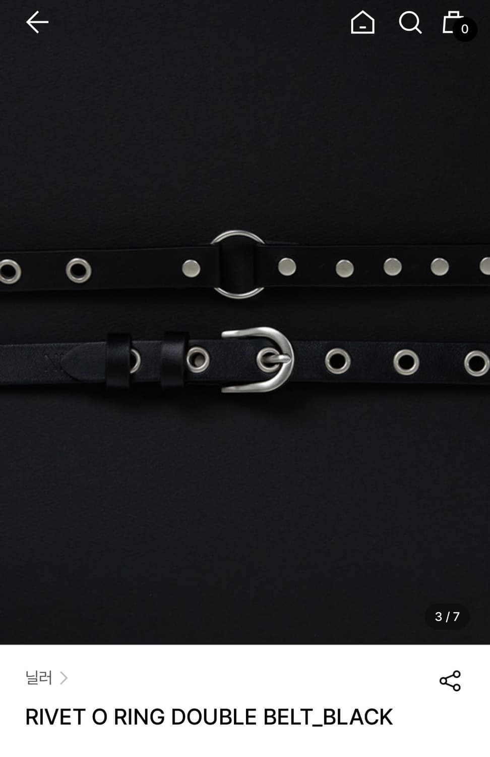 Niller 닐러 레이어드 벨트(미착용새상품) 상품이미지4