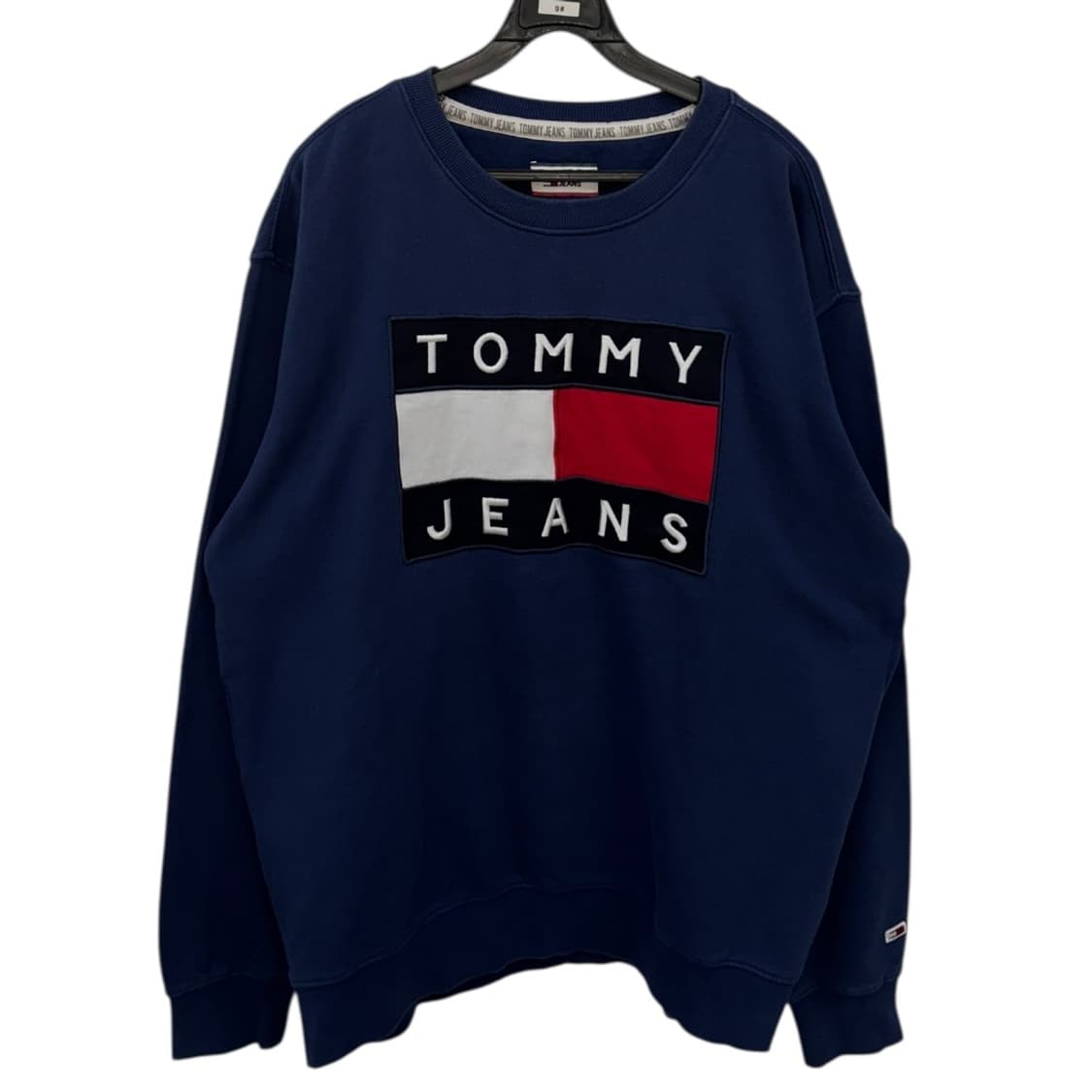 타미힐피거 로고자수 맨투맨 상품이미지1